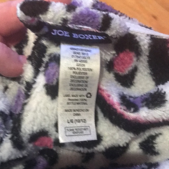 Joe boxer gilts fleece zebra robe - Picture 3 of 3